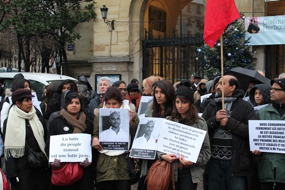 Protest in Paris