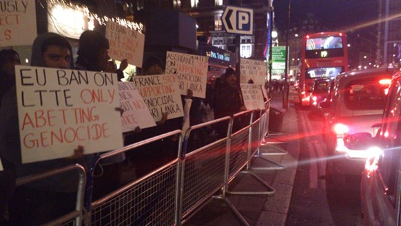 Protest in London
