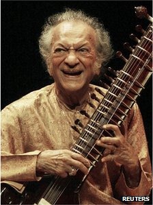 Ravi Shankar had a huge influence on Western popular music