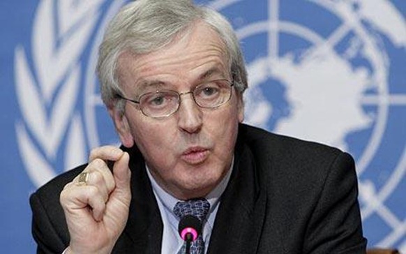 John Holmes, UN Under-Secretary-General for Humanitarian Affairs and Emergency Relief Coordinator