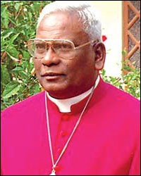 Bishop of Jaffna Rt Rev Dr Thomas Savundaranayagam