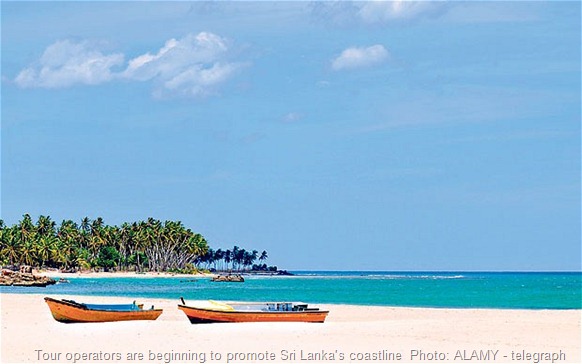 Tour operators are beginning to promote Sri Lanka's coastline  Photo: ALAMY - telegraph