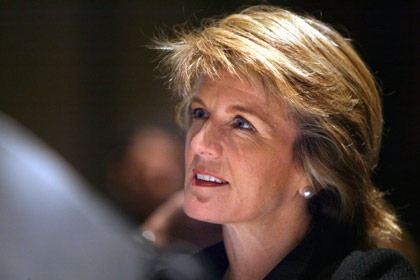 Julie Bishop, the Deputy Leader of Opposition and the Opposition's Foreign Affairs Spokesperson in the Australian Parliament