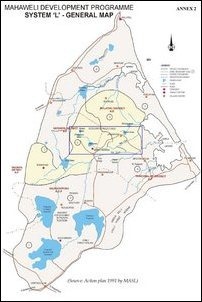 The Sinhala colonisation planned by Colombo in pre-militant times, revised from time to time and now implemented in acceleration. [Image courtesy: Action Plan 1991 by MASL]