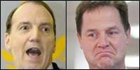 Simon Hughes and Nick Clegg