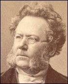 Photograph of Norwegian playwright Henrik Ibsen (1828-1906) [Photo courtesy: National Library, Oslo]