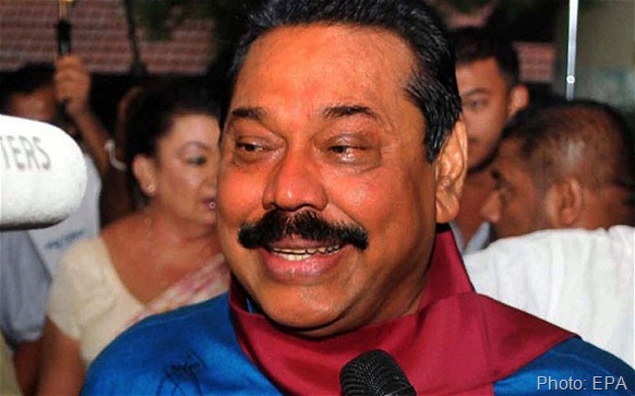 Despite assurances from Mr Rajapaksa, pictured, suspicions of a politically-motivated cover-up to protect a key supporter have grown Photo: EPA