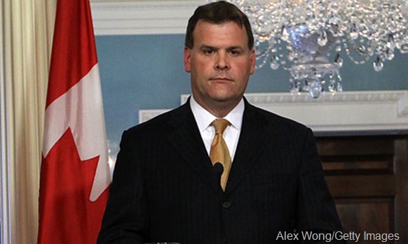 John Baird, Canada's foreign minister, said he was stunned that Colombo was not facing censure for its behaviour. Photograph: Alex Wong/Getty Images