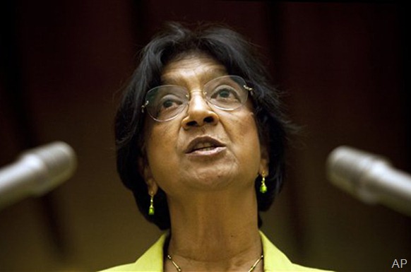 Pillay has been strongly critical of the Sri Lankan government [AP]