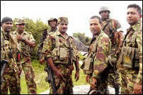 SL Police run Special Task Force (STF) commandos under the genocidal war on Tamils [Photo courtesy: police.lk]