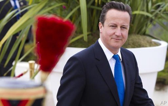 UK Prime Minister David Cameron - ap